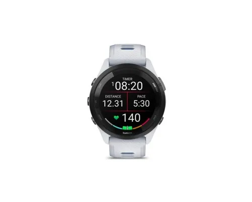 Смарт-годинник Garmin Forerunner 265, Whitestone, GPS (010-02810-11)