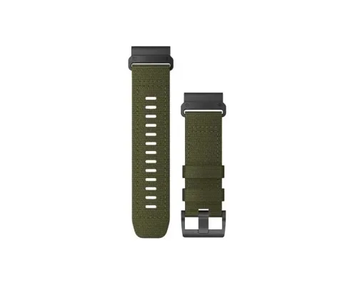 Ремешок для смарт-часов Garmin Tactix 7, 26mm QuickFit, Ranger Green Nylon (010-13010-10)