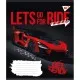 Зошит Yes А5 Lets go for ride 60 аркушів, лінія (766757)