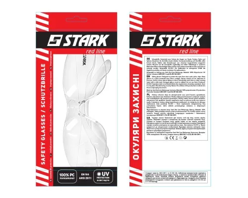 Защитные очки Stark SG-01C прозрачные (515000001)