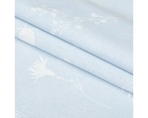 Постельное белье Home Line Васильки белые на голубом бязь полуторный (173307)