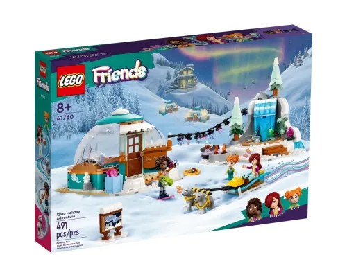 Конструктор LEGO Friends Святкові пригоди в іглу 491 деталь (41760-)