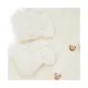 Набір дитячого одягу Прованс для немовлят Молочний 3 одиниці (плед, чоловічок,пінетки (4823093427921)