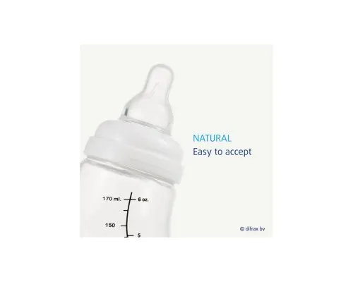 Бутылочка для кормления Difrax S-bottle Natural Trend с силиконовой соской, 250 мл (706T Raspberry)