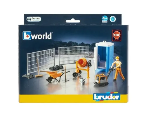 Игровой набор Bruder Строительные аксессуары (62008)