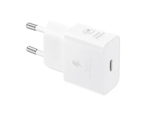 Зарядний пристрій Samsung 25W Power Adapter (w C to C Cable) White (EP-T2510XWEGEU)