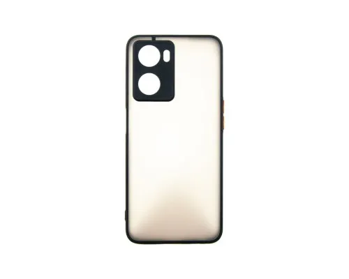 Чехол для мобильного телефона Dengos Kit for OPPO A57s case + glass (Black) (DG-KM-35)