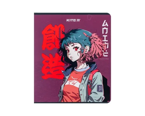 Тетрадь Kite Anime 24 листов, клетка (K24-238)