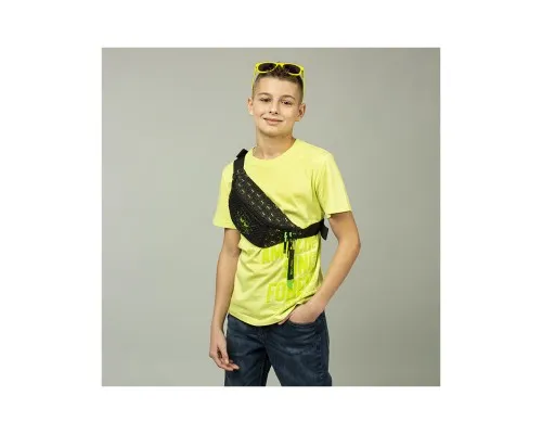 Сумка-бананка Kite Teens Rick and Morty Черная (RM24-2770)