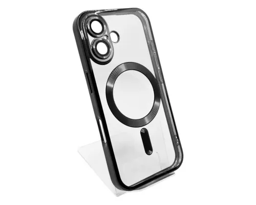 Чохол до мобільного телефона BeCover TPU Chrome Case (MagSafe) для Apple iPhone 16 Plus Black (712075)