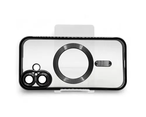 Чохол до мобільного телефона BeCover TPU Chrome Case (MagSafe) для Apple iPhone 16 Plus Black (712075)