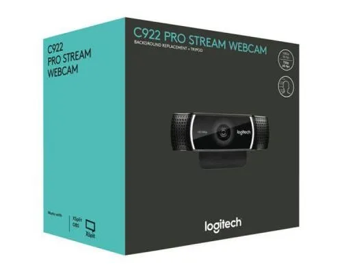 Веб-камера Logitech C922 Pro Stream (960-001088)