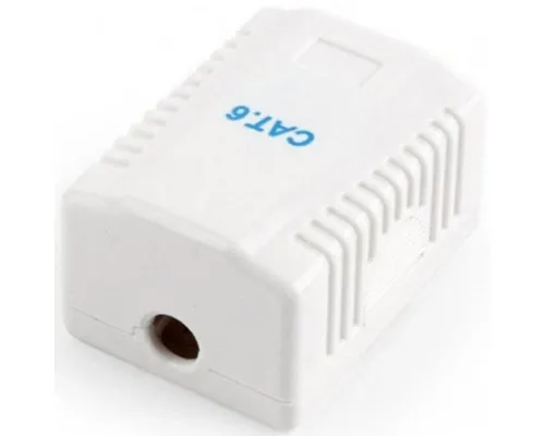 Компютерна розетка Cablexpert RJ45x1 UTP cat.6 (NCAC-1U6-01)