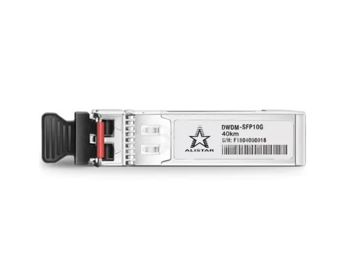 Модуль SFP Alistar Модуль SFP+ 10G-ER 2SM CWDM LC 40KM TX1550nm DDM (SFP-10G-ER-C-55)