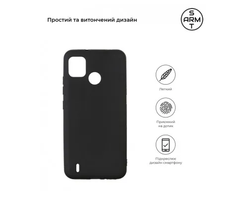 Чохол до мобільного телефона Armorstandart Matte Slim Fit TECNO POP 5 Black (ARM59759)