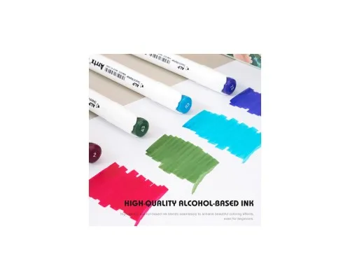Художній маркер Arrtx Спиртові Alp ASM-0280A 80 кольорів (LC302192)