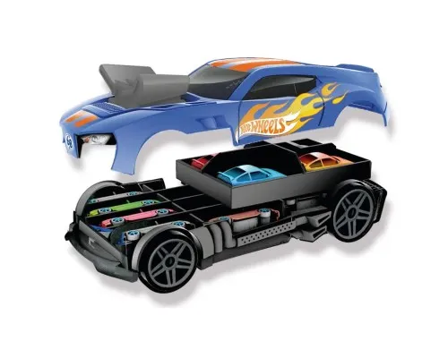 Игровой набор Hot Wheels Гоночный автомобиль-гараж 2 в 1 (HWCC15)