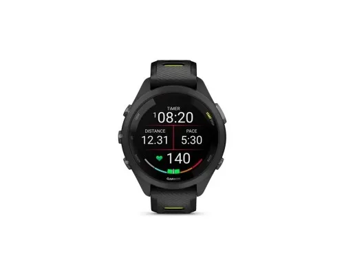 Смарт-годинник Garmin Forerunner 265S, Black, GPS (010-02810-13)