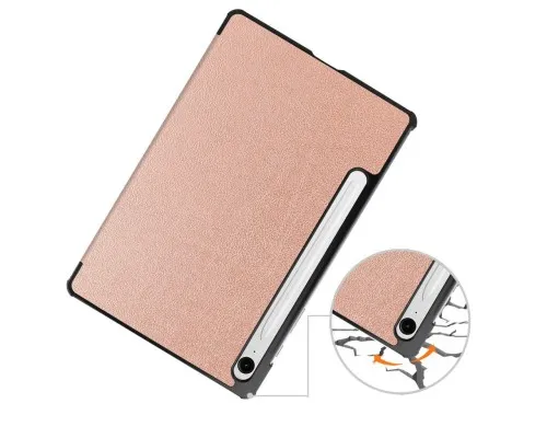 Чехол для планшета BeCover Smart Case Galaxy Tab S9 (SM-X710/SM-X716)/S9 FE (SM-X510/SM-X516B) 11.0 Rose Gold (710413)