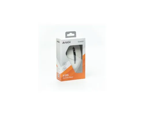 Мышка A4Tech N-530S USB White (4711421988315)