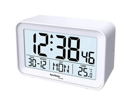 Настільний годинник Technoline WT497 White (DAS302471)