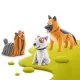 Набор для творчества Lipaka пластилина - Собачьи истории: Йорк, Бультерьер, Овчарка (60048-UA01)
