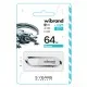 USB флеш накопитель Wibrand 64GB Aligator White USB 2.0 (WI2.0/AL64U7W)