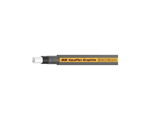 Шланг для поливу 2E AquaFlex Graphite 1/2", 15м, 4 шари, 20бар -10+50°C (2E-GHC12C15)