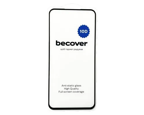 Скло захисне BeCover Samsung Galaxy A54 5G SM-A546 10D Black (711354)