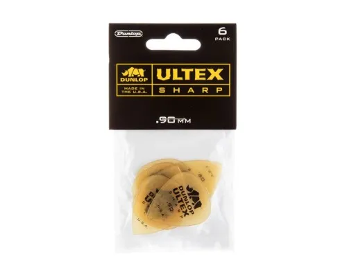 Медіатор Jim Dunlop Ultex Sharp Pick .90mm 6 шт. (433P.90)