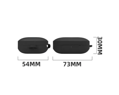 Чохол для навушників BeCover Silicon для OnePlus Buds Pro 2 Black (712016)