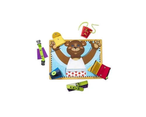Розвиваюча іграшка Melissa&Doug Доска - застежки (MD3784)