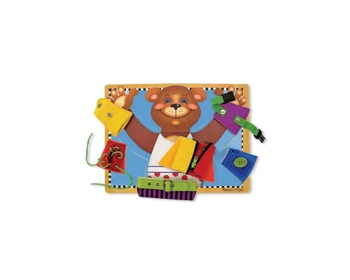 Розвиваюча іграшка Melissa&Doug Доска - застежки (MD3784)