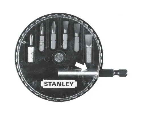 Набір біт Stanley біти Sl, Ph 7шт. + магнітний тримач (1-68-735)