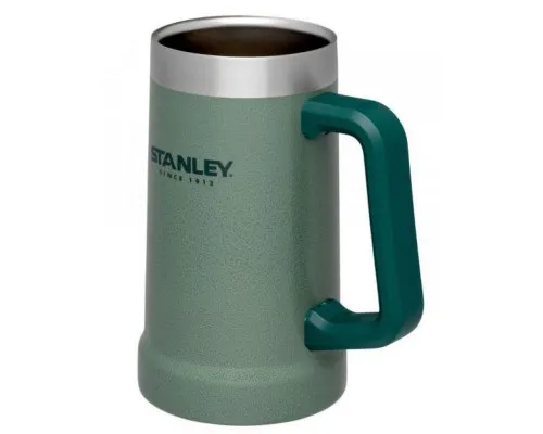 Термочашка Stanley Пивная Adventure Stein Hammertone Green 0,7 л (6939236338806)