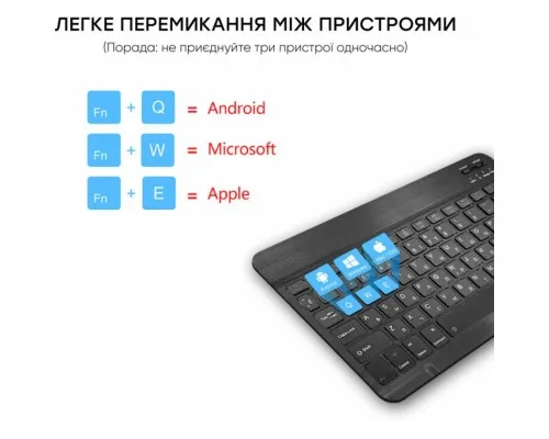 Клавиатура AirOn Easy Tap для Smart TV та планшета (4822352781027)