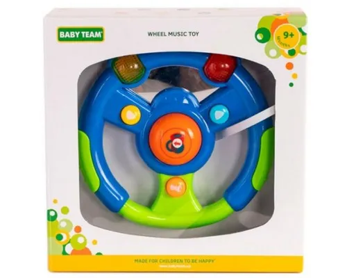 Розвиваюча іграшка Baby Team Музичне кермо (8628)