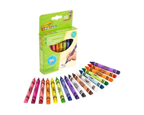 Набор для творчества Crayola Mini Kids треугольных восковых мелков 16 шт (256316.112)