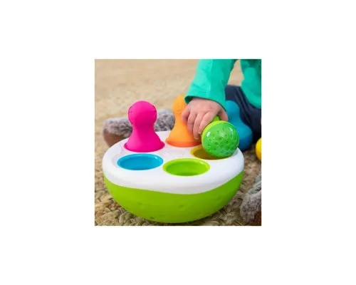 Развивающая игрушка Fat Brain Toys Сортер-балансир Неваляшки Spinny Pins (F248ML)