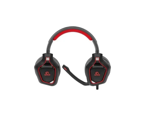 Наушники Marvo HG8960 Pro Red-LED Black/Red (HG8960)