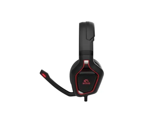 Наушники Marvo HG8960 Pro Red-LED Black/Red (HG8960)