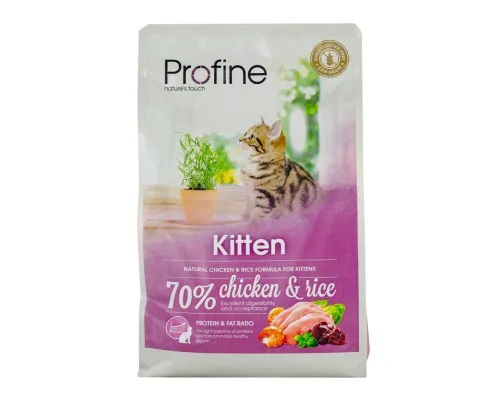 Сухой корм для кошек Profine Cat Kitten с курицей и рисом 2 кг (8595602517640)