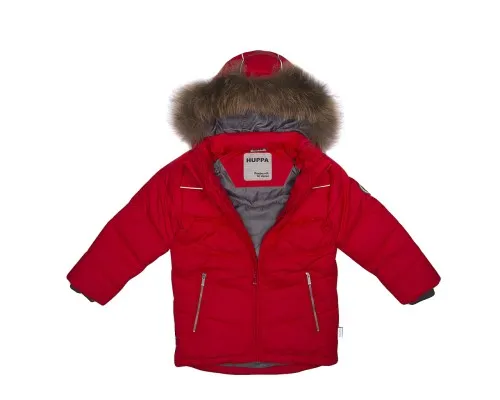 Куртка Huppa MOODY 1 17470155 червоний 140 (4741468801353)