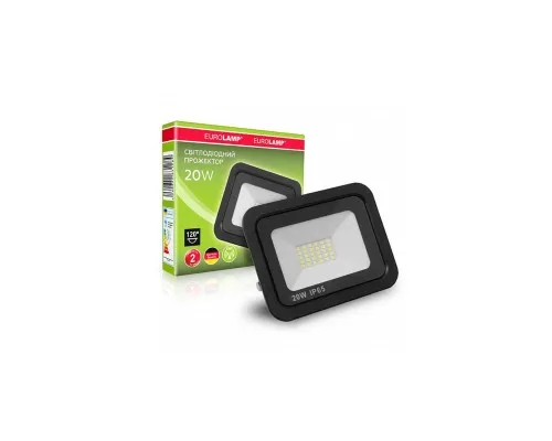 Прожектор Eurolamp LED-FL-20/6 black