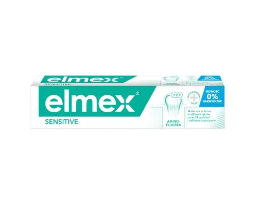 Зубная паста Elmex Sensitive с аминофторидом 75 мл (4007965560200)