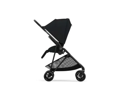 Коляска Cybex Melio Carbon Moon Black (з бампером) (522002639)