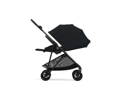 Коляска Cybex Melio Carbon Moon Black (з бампером) (522002639)