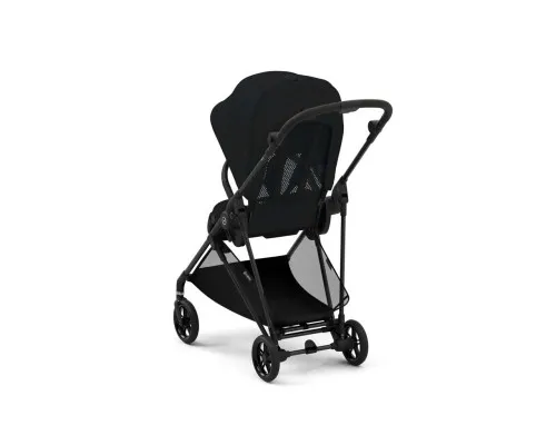 Коляска Cybex Melio Carbon Moon Black (з бампером) (522002639)