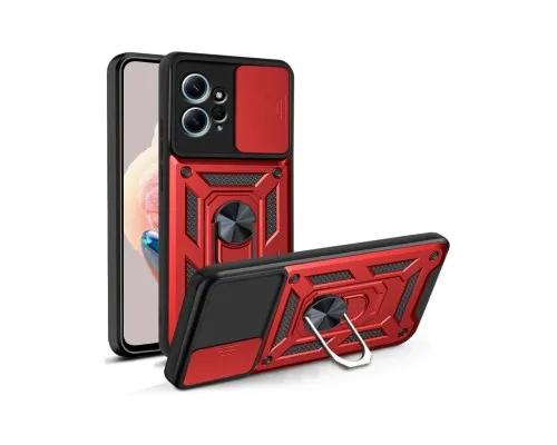 Чохол до мобільного телефона BeCover Military Xiaomi Redmi Note 12 4G Red (709158)