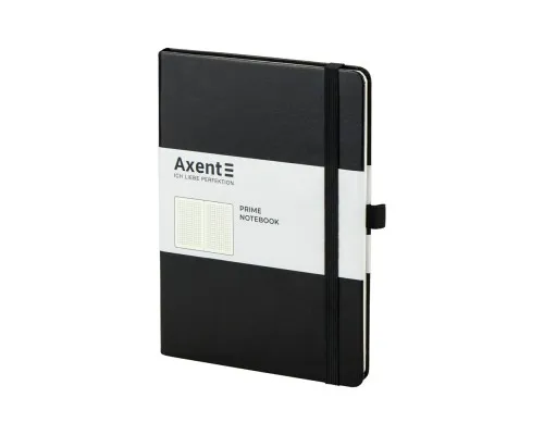 Книга записная Axent Partner Prime 145х210 мм A5 96 листов клетка Черный (8305-01-A)